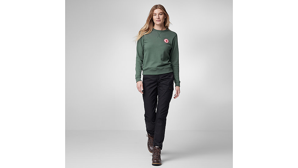 Fjallraven 1960 Logo Badge Sweater - Womens, Deep Patina, Extra Large, F87230-679-XL