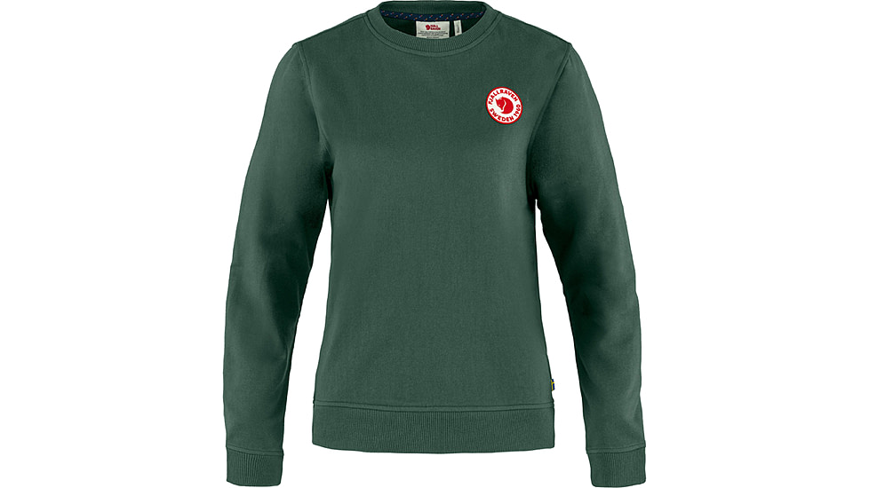 Fjallraven 1960 Logo Badge Sweater - Womens, Deep Patina, Small, F87230-679-S