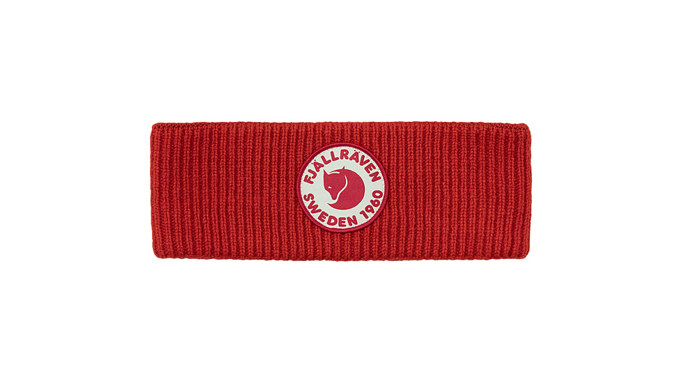 Fjallraven 1960 Logo Headband, True Red, One Size, F87082-334-OneSize