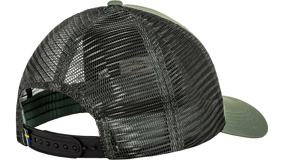 Fjallraven 1960 Logo Langtradarkeps Cap, Patina Green, Small/Medium, F78138-614-S/M