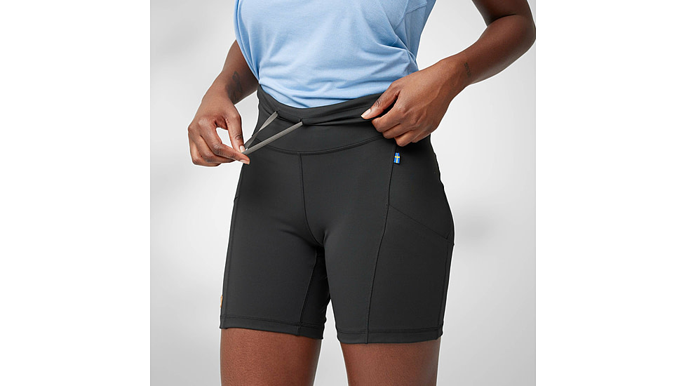 Fjallraven Abisko 6in Short Tights - Womens, Black, Small, F14200146-550-S