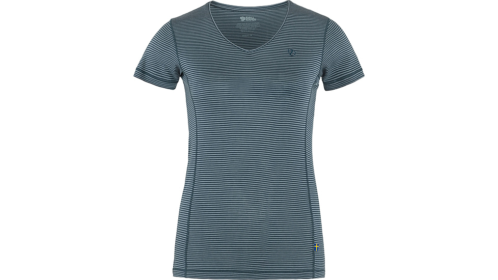 Fjallraven Abisko Cool T-Shirt - Womens, Indigo Blue, Extra Large, F89472-534-XL