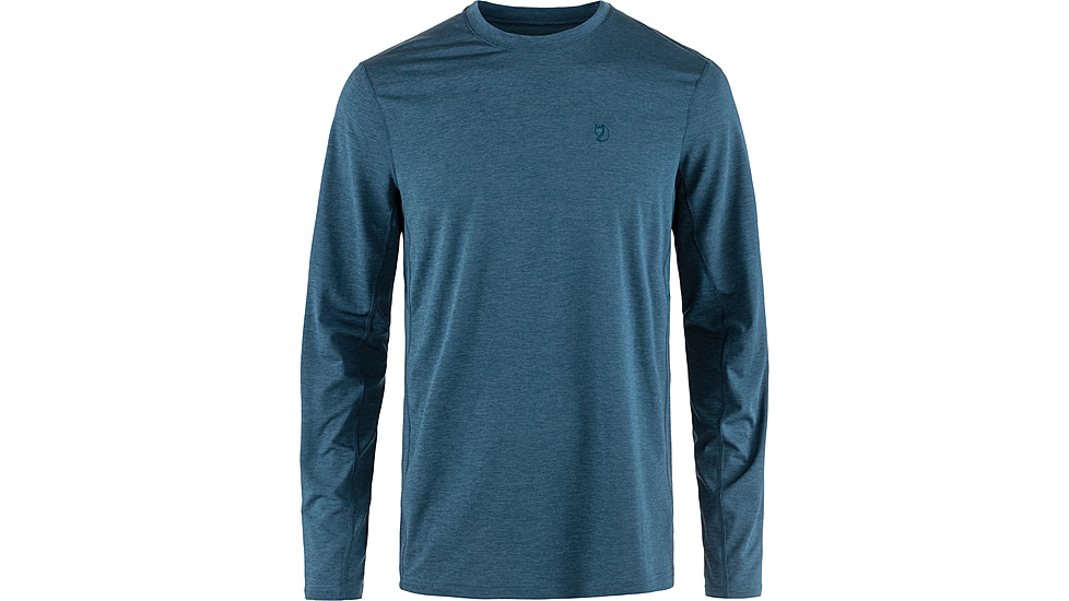 Fjallraven Abisko Day Hike Long Sleeve - Mens, Indigo Blue, Medium, F12600214-534-M
