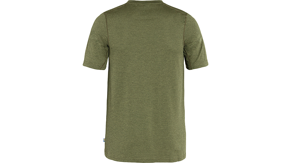 Fjallraven Abisko Day Hike Short Sleeve T-Shirt - Mens, Green, Extra Small, F87197-620-XS