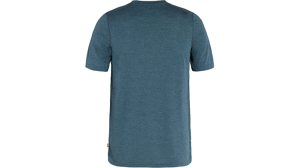 Fjallraven Abisko Day Hike Short Sleeve T-Shirt - Mens, Indigo Blue, Small, F87197-534-S