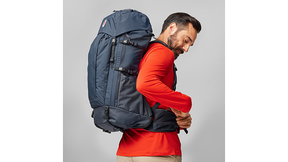 Fjallraven Abisko Friluft 45 Backpack - Unisex, Navy, Small/Medium, F23200241-560-One Size