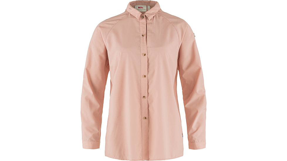 Fjallraven Abisko Hike Shirt - Womens, Chalk Rose, Extra Small, F14600167-302-XS