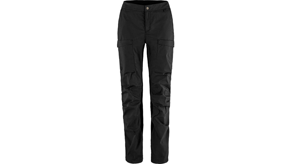 Fjallraven Abisko Hybrid Trail Trousers - Womens, Black, 38EU/Regular, F14200142-550-38/R