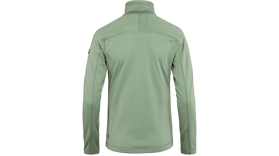 Fjallraven Abisko Lite Fleece Half Zip - Womens, Misty Green, Extra Small, F87141-674-XS