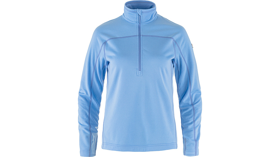 Fjallraven Abisko Lite Fleece Half Zip - Womens, Ultramarine, Large, F87141-537-L
