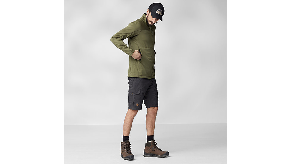 Fjallraven Abisko Lite Fleece Jacket - Mens, Green, Large, F86971-620-L