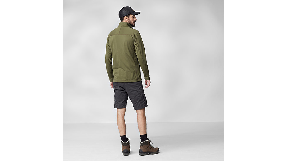 Fjallraven Abisko Lite Fleece Jacket - Mens, Green, Large, F86971-620-L