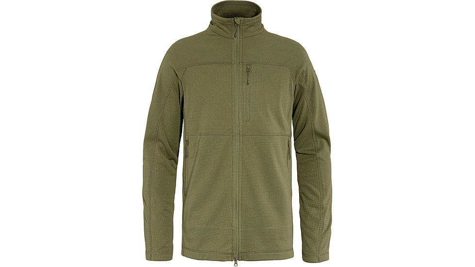 Fjallraven Abisko Lite Fleece Jacket - Mens, Green, Large, F86971-620-L