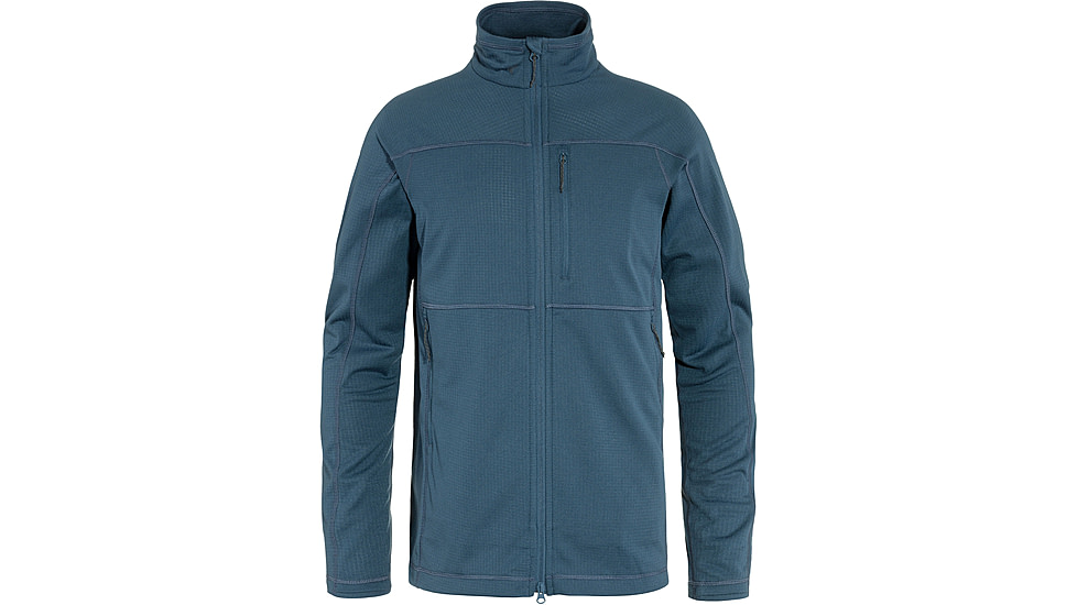 Fjallraven Abisko Lite Fleece Jacket - Mens, Indigo Blue, Medium, F86971-534-M