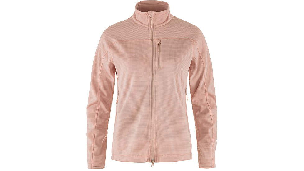 Fjallraven Abisko Lite Fleece Jacket - Womens, Chalk Rose, Extra Small, F87142-302-XS