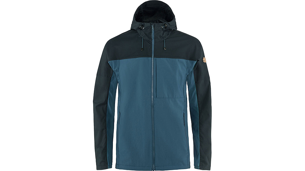Fjallraven Abisko Midsummer Jacket - Mens, Indigo Blue/Dark Navy, Extra Small, F81151-534-555-XS