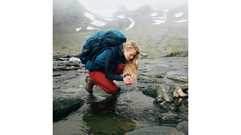 Fjallraven Abisko Midsummer Jacket - Womens, Indigo Blue/Dark Navy, Small, F89826-534-555-S