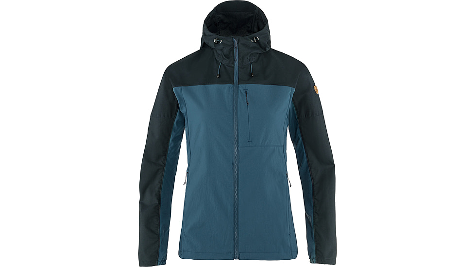 Fjallraven Abisko Midsummer Jacket - Womens, Indigo Blue/Dark Navy, Small, F89826-534-555-S
