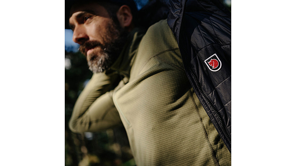 Fjallraven Abisko Sun-Hoodie - Mens, Green, Large, F87199-620-L