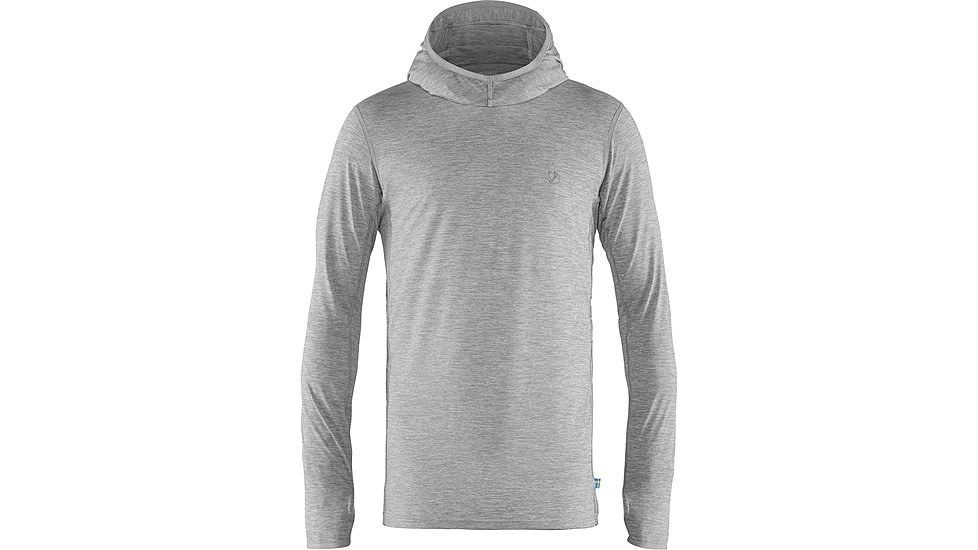 Fjallraven Abisko Sun-Hoodie - Mens, Shark Grey, Medium, F87199-016-M
