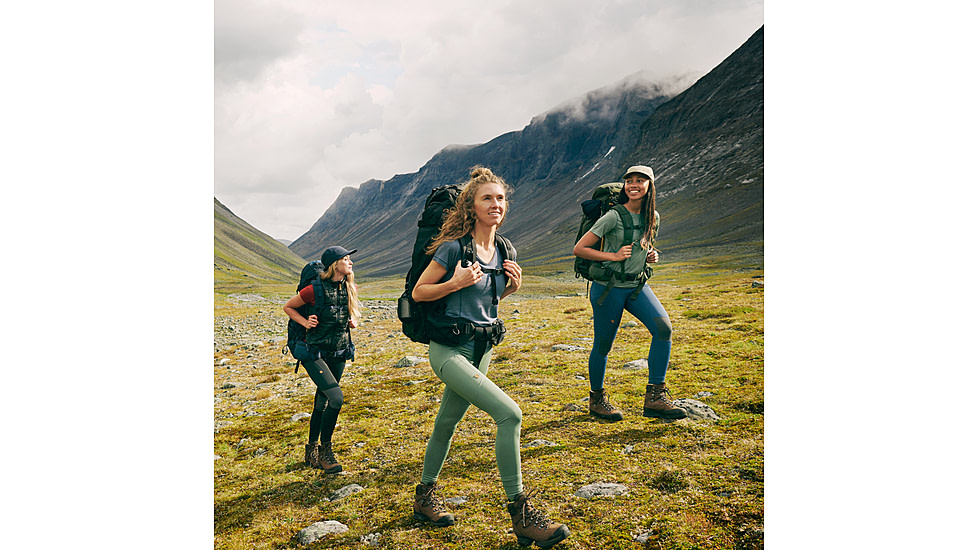 Fjallraven Abisko Tights - Womens, Patina Green, 2XL, F84773-614-XXL