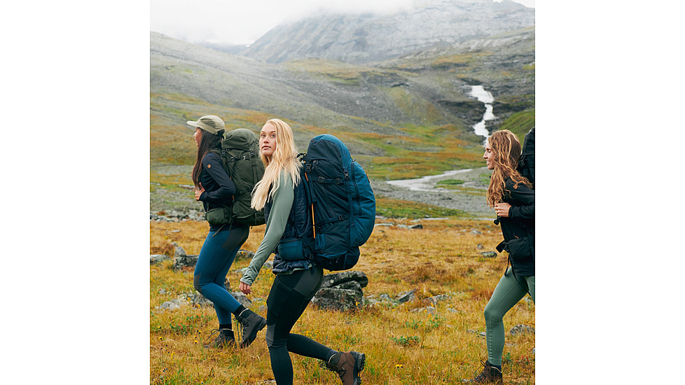 Fjallraven Abisko Tights - Womens, Patina Green, 2XL, F84773-614-XXL