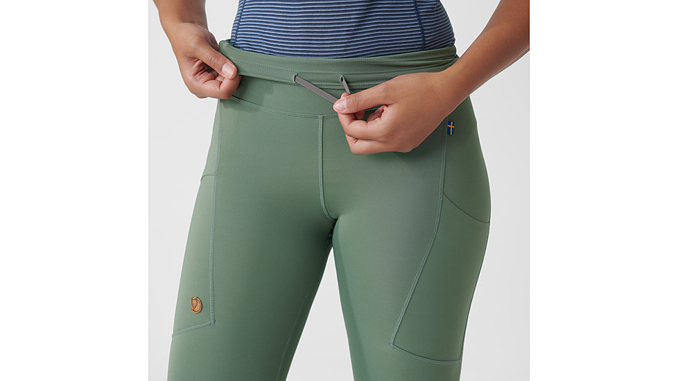 Fjallraven Abisko Tights - Womens, Patina Green, 2XL, F84773-614-XXL