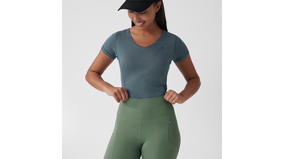 Fjallraven Abisko Tights - Womens, Patina Green, 2XL, F84773-614-XXL