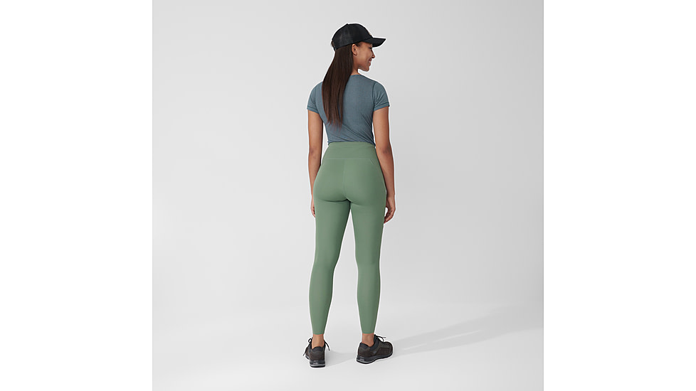 Fjallraven Abisko Tights - Womens, Patina Green, 2XL, F84773-614-XXL