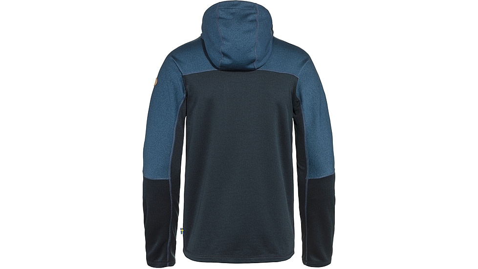 Fjallraven Abisko Trail Fleece - Mens, Indigo Blue/Dark Navy, Medium, F82257-534-555-M