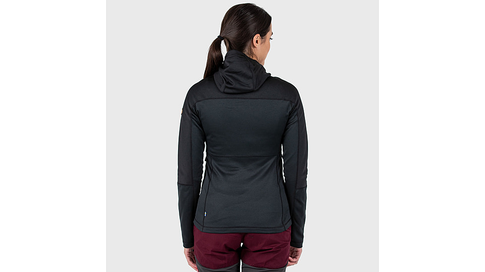 Fjallraven Abisko Trail Fleece - Womens, Black, XS, F89589-550-XS