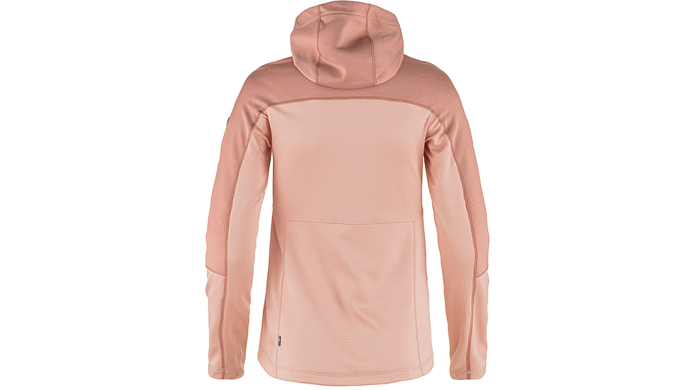 Fjallraven Abisko Trail Fleece - Womens, Chalk Rose/Dusty Rose, Large, F89589-302-300-L