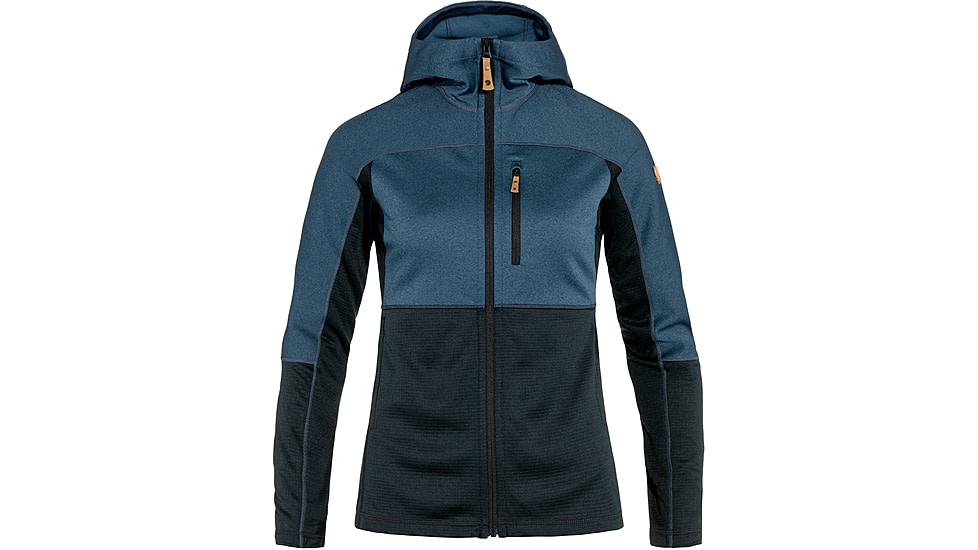 Fjallraven Abisko Trail Fleece - Womens, Dark Navy/Indigo Blue, Small, F89589-555-534-S