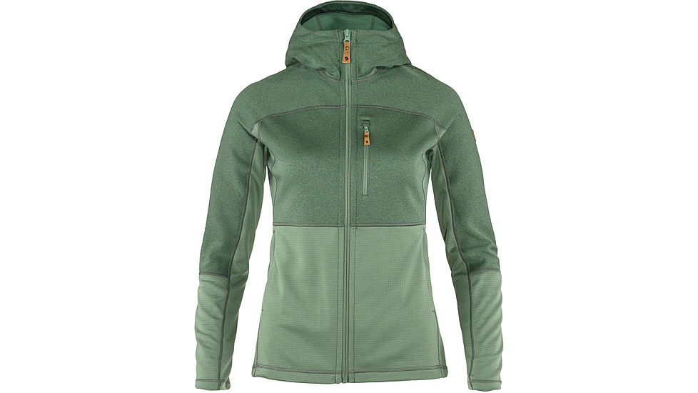 Fjallraven Abisko Trail Fleece - Womens, Patina Green, Extra Large, F89589-614-XL