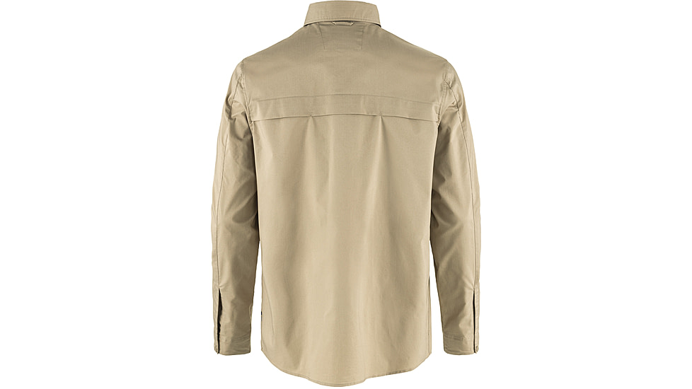 Fjallraven Abisko Trail Shirt Long Sleeve - Mens, Fossil, 2XL, F12600194-118-XXL