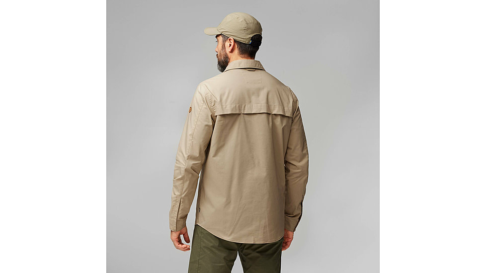 Fjallraven Abisko Trail Shirt Long Sleeve - Mens, Fossil, 2XL, F12600194-118-XXL