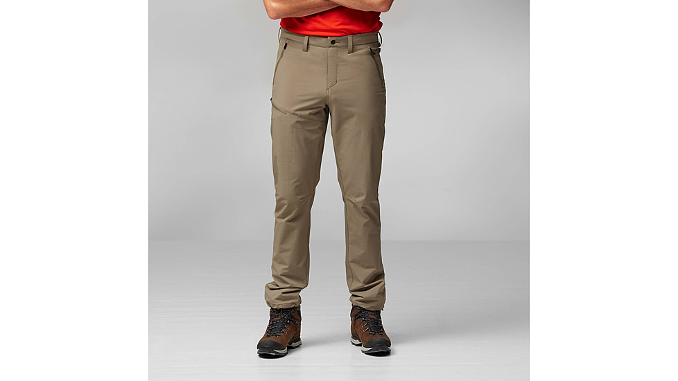 Fjallraven Abisko Trail Stretch Trousers - Mens, Suede Brown, 52/Large, F12200163-244-52/L