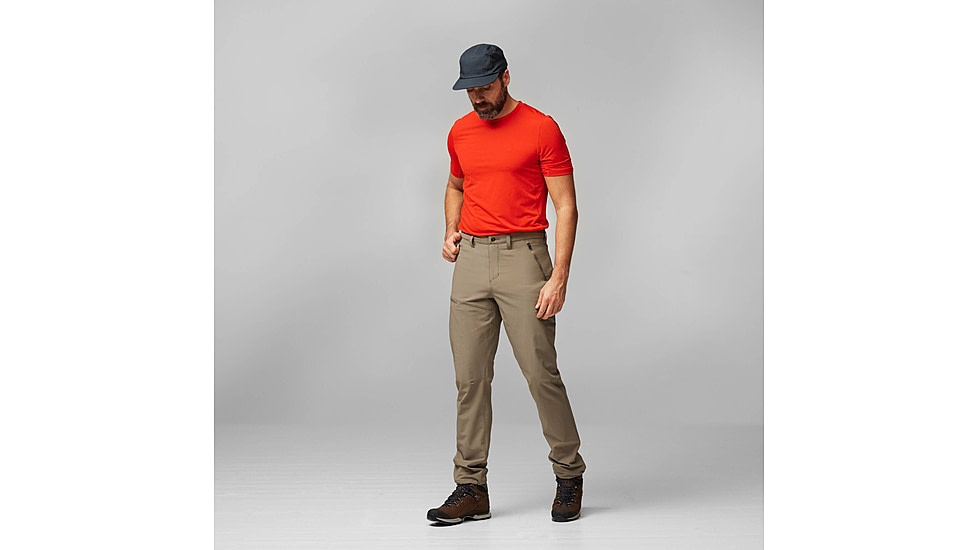 Fjallraven Abisko Trail Stretch Trousers - Mens, Suede Brown, 52/Large, F12200163-244-52/L