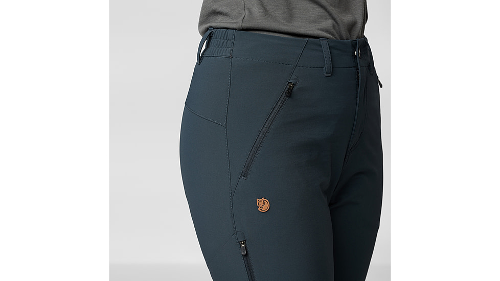 Fjallraven Abisko Trail Stretch Trousers - Womens, Dark Navy, 38/Small, F87101-555-38/S