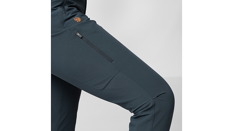 Fjallraven Abisko Trail Stretch Trousers - Womens, Dark Navy, 38/Small, F87101-555-38/S