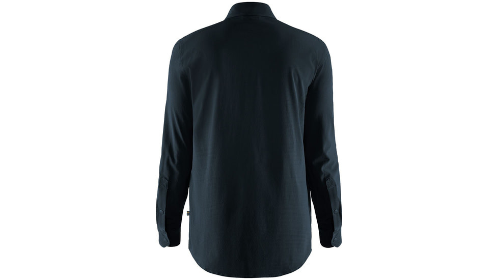Fjallraven Abisko Trekking Shirt - Mens, Dark Navy, Large, F87935-555-L