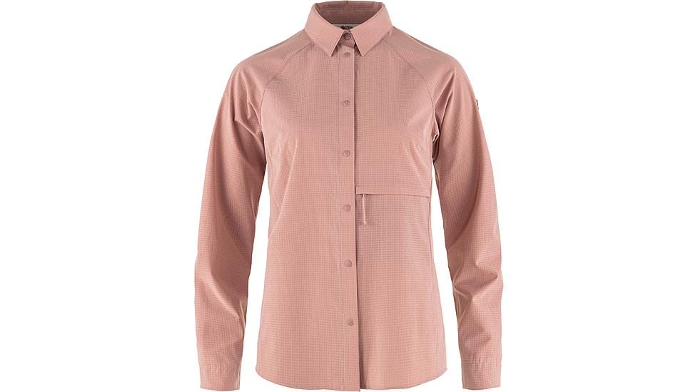 Fjallraven Abisko Trekking Shirt - Women's, Dusty Rose, Extra Large, F14600151-300-XL
