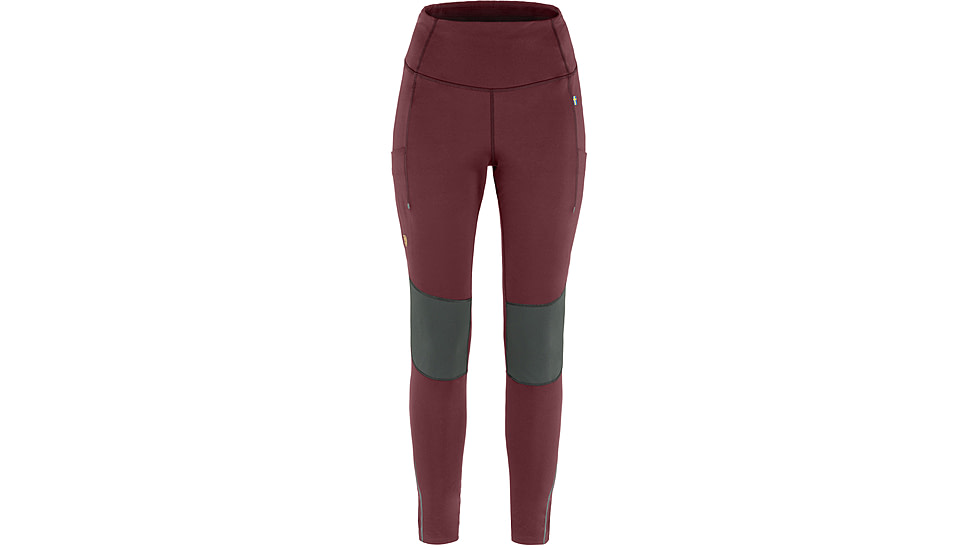 Fjallraven Abisko Varm Trekking Tights - Womens, Port-Iron Grey, Small, F84790-357-048-S