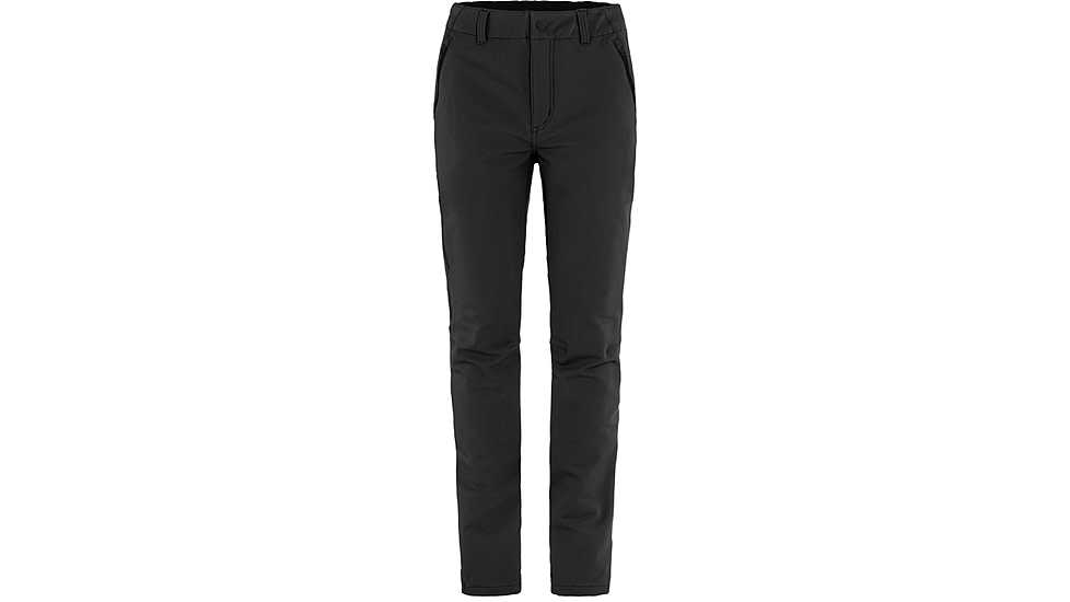 Fjallraven Abisko Winter Stretch Trousers - Womens, Black, 40/Regular, F87174-550-40/R
