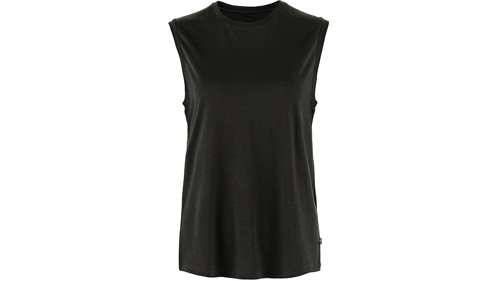 Fjallraven Abiskoool Tank Top - Womens, Black, 2XS, F84781-550-XXS