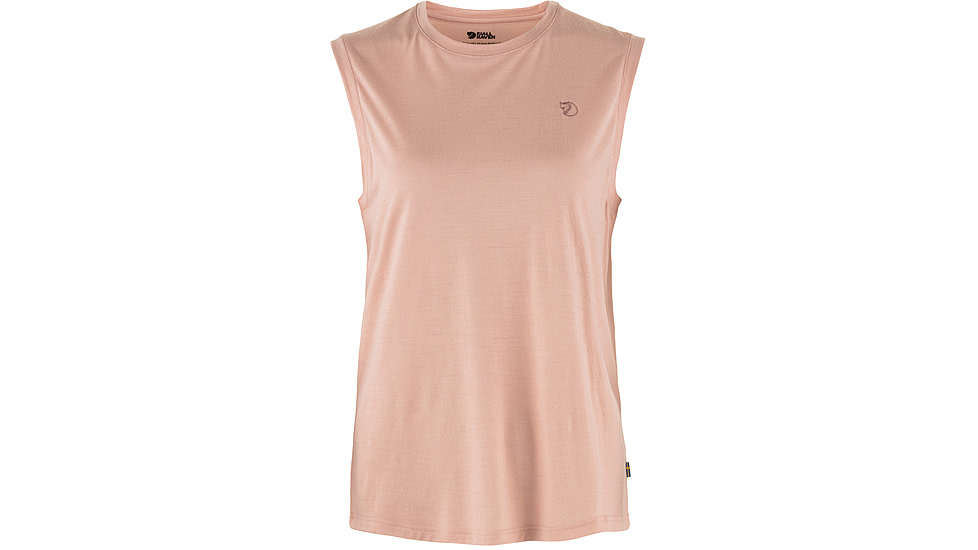 Fjallraven Abiskoool Tank Top - Womens, Chalk Rose, Extra Large, F84781-302-XL