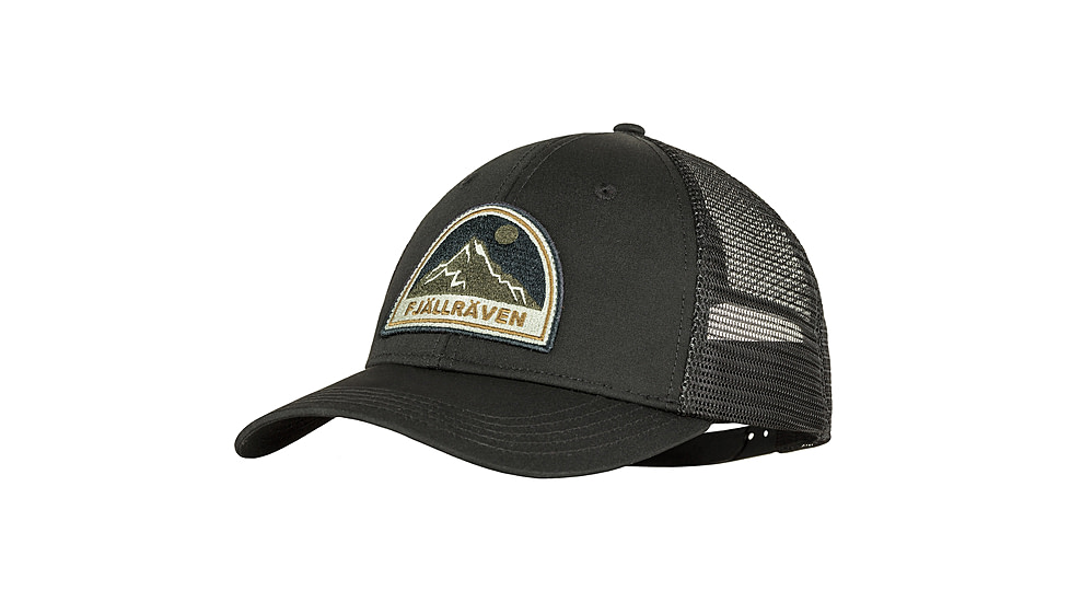 Fjallraven Badge Langtradarkeps, Black, Small/Medium, F78152-550-S/M