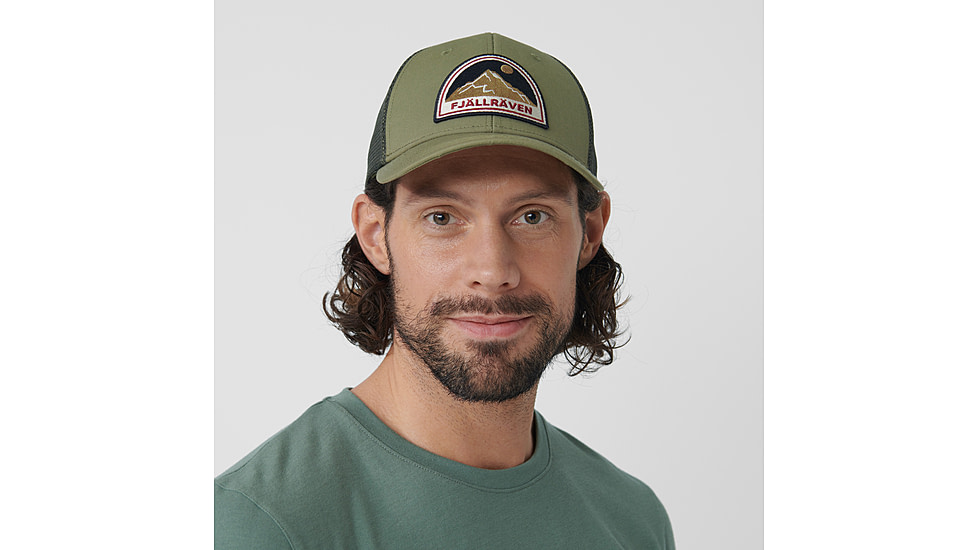 Fjallraven Badge Langtradarkeps, Green, Large/Extra large, F78152-620-L/XL