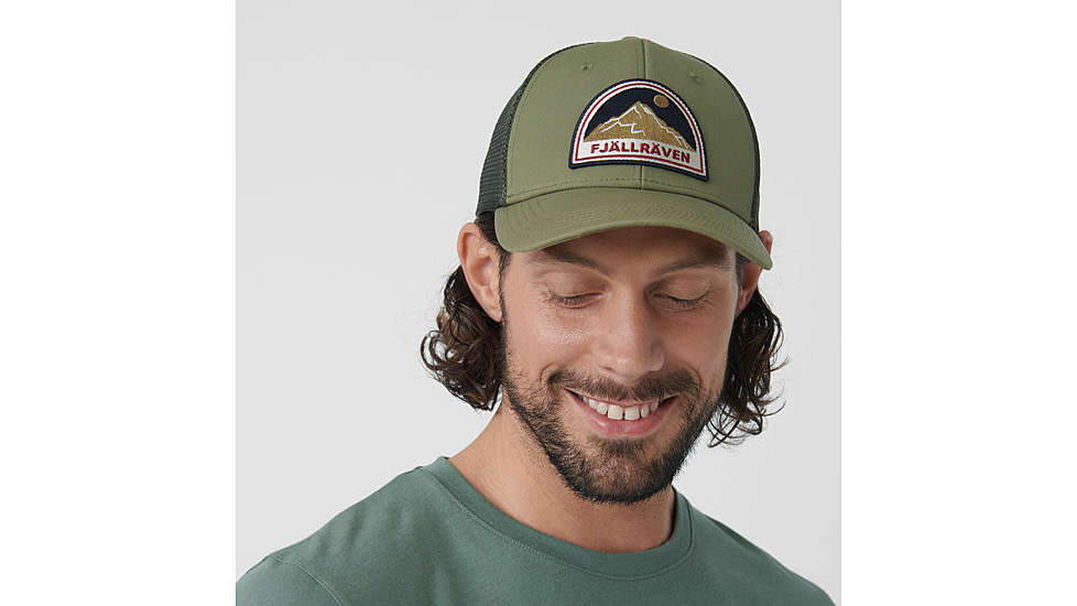 Fjallraven Badge Langtradarkeps, Green, Large/Extra large, F78152-620-L/XL
