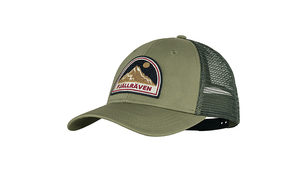 Fjallraven Badge Langtradarkeps, Green, Large/Extra large, F78152-620-L/XL